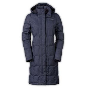 THE NORTH FACE METROPOLIS PARKA WOMEN'S Urban Navy Heather Size XS EUC